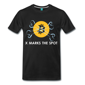 T-Shirt – X Marks The Spot (M)