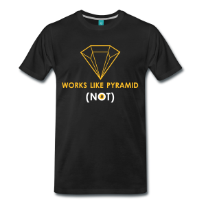 T-Shirt – Works Like Pyramid (NOT) (L)