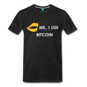 T-Shirt – Me, I Use Bitcoin (L)