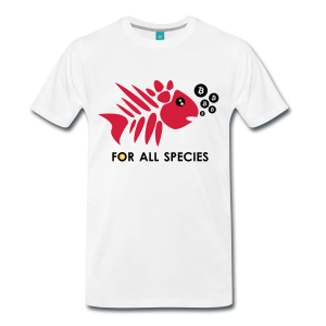 T-Shirt – For All Species (L) White