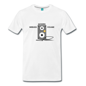 T-Shirt – Wireless Modern Volume (L) White