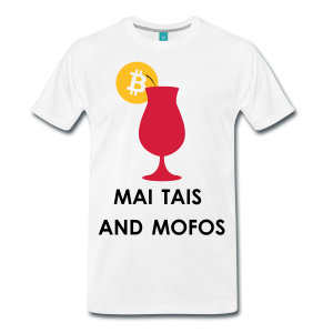 T-Shirt – Mai Tais And Mofos (L) White