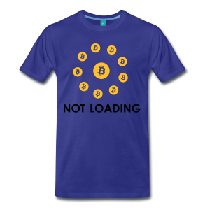 T-Shirt – Not Loading (L) Blue