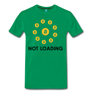 T-Shirt – Not Loading (L) Green