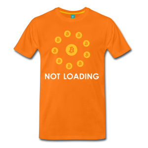 T-Shirt – Not Loading (L) Orange