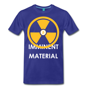 T-Shirt – Imminent Material (L) Blue