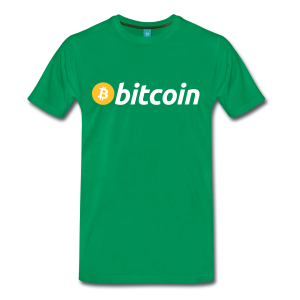 T-Shirt – Bitcoin (L) Green