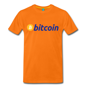 T-Shirt – Bitcoin (L) Orange