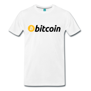 T-Shirt – Bitcoin (L) White