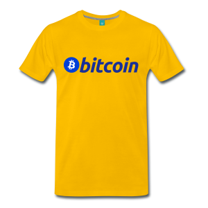 T-Shirt – Bitcoin (L) Yellow